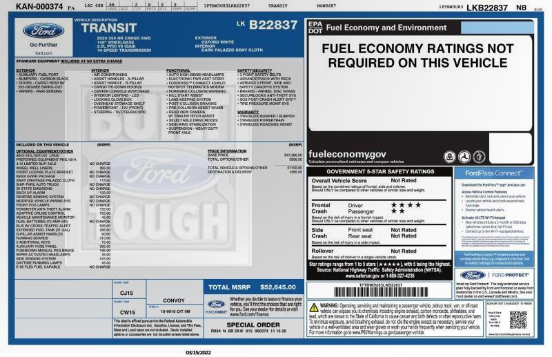 2020 Ford Transit Cargo Van , available for sale in Maple Shade, New Jersey | Car Revolution. Maple Shade, New Jersey 2020 Ford Transit Cargo Van , available for sale in Maple Shade, New Jersey | Car Revolution. Maple Shade, New Jersey