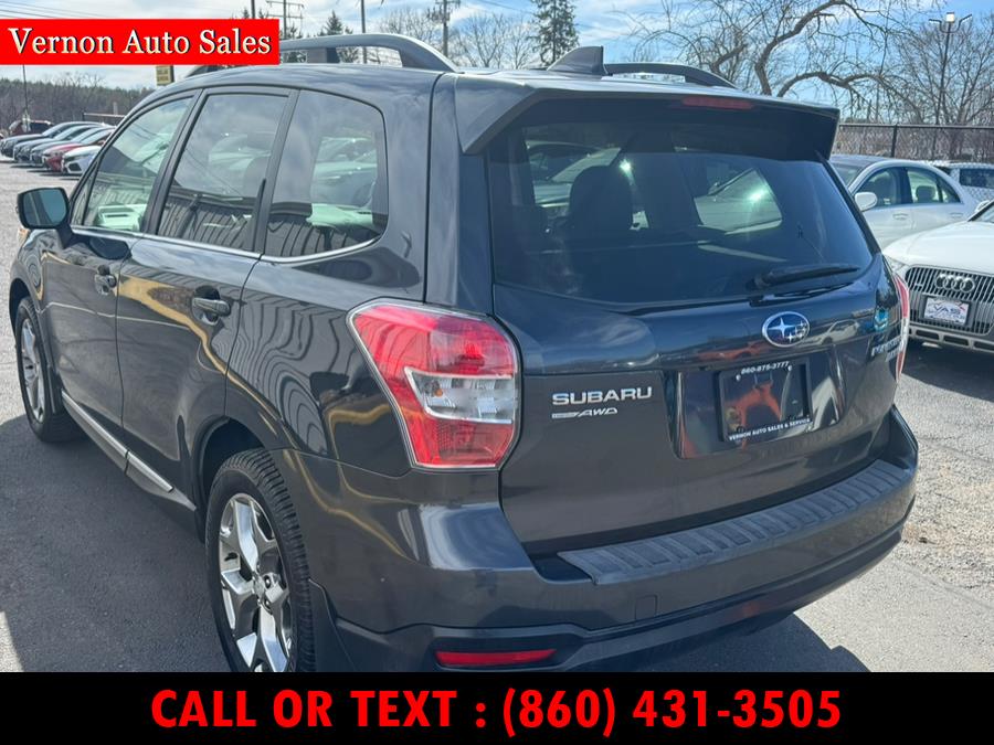 2016 Subaru Forester 4dr CVT 2.5i Touring PZEV, available for sale in Manchester, Connecticut | Vernon Auto Sale & Service. Manchester, Connecticut 2016 Subaru Forester 4dr CVT 2.5i Touring PZEV, available for sale in Manchester, Connecticut | Vernon Auto Sale & Service. Manchester, Connecticut