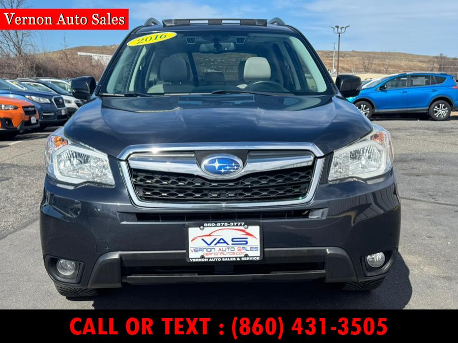 2016 Subaru Forester 4dr CVT 2.5i Touring PZEV, available for sale in Manchester, Connecticut | Vernon Auto Sale & Service. Manchester, Connecticut 2016 Subaru Forester 4dr CVT 2.5i Touring PZEV, available for sale in Manchester, Connecticut | Vernon Auto Sale & Service. Manchester, Connecticut