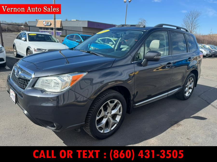 2016 Subaru Forester 4dr CVT 2.5i Touring PZEV, available for sale in Manchester, Connecticut | Vernon Auto Sale & Service. Manchester, Connecticut 2016 Subaru Forester 4dr CVT 2.5i Touring PZEV, available for sale in Manchester, Connecticut | Vernon Auto Sale & Service. Manchester, Connecticut
