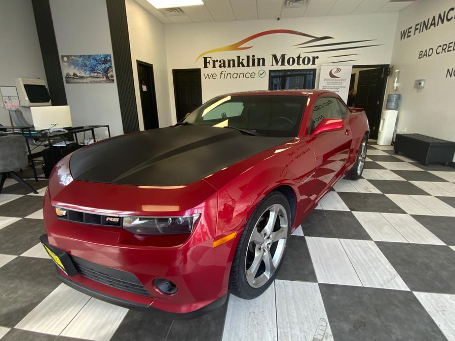 2014 Chevrolet Camaro 2dr Cpe LT w/1LT, available for sale in Hartford, Connecticut | Franklin Motors Auto Sales LLC. Hartford, Connecticut 2014 Chevrolet Camaro 2dr Cpe LT w/1LT, available for sale in Hartford, Connecticut | Franklin Motors Auto Sales LLC. Hartford, Connecticut