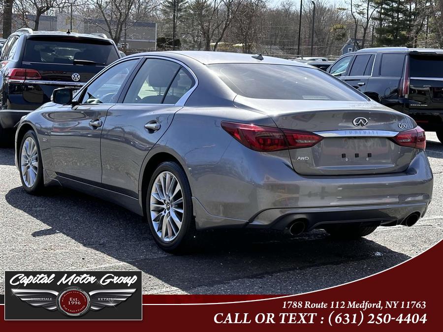 2019 INFINITI Q50 3.0t LUXE AWD, available for sale in Medford, New York | Capital Motor Group Inc. Medford, New York 2019 INFINITI Q50 3.0t LUXE AWD, available for sale in Medford, New York | Capital Motor Group Inc. Medford, New York