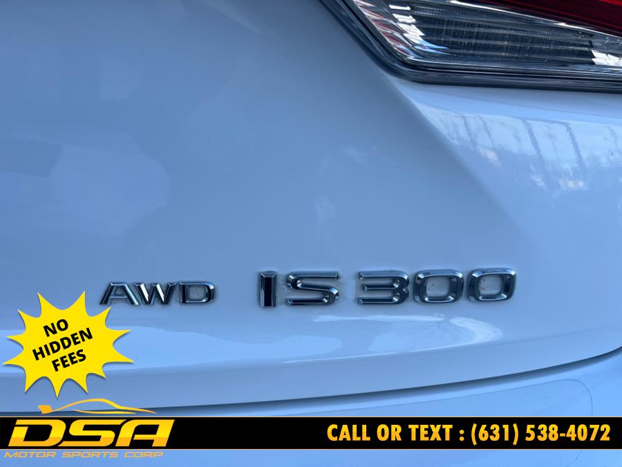 2018 Lexus IS IS 300 F Sport AWD, available for sale in Commack, New York | DSA Motor Sports Corp. Commack, New York 2018 Lexus IS IS 300 F Sport AWD, available for sale in Commack, New York | DSA Motor Sports Corp. Commack, New York