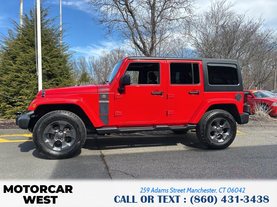 2017 Jeep Wrangler Unlimited Sport 4x4, available for sale in Manchester, Connecticut | Motorcar West. Manchester, Connecticut 2017 Jeep Wrangler Unlimited Sport 4x4, available for sale in Manchester, Connecticut | Motorcar West. Manchester, Connecticut