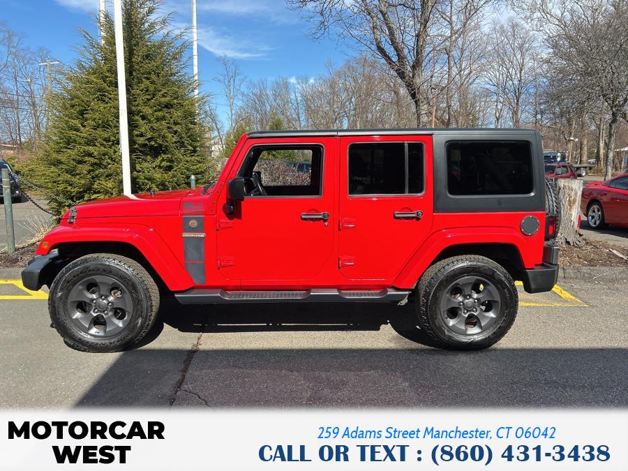 2017 Jeep Wrangler Unlimited Sport 4x4, available for sale in Manchester, Connecticut | Motorcar West. Manchester, Connecticut 2017 Jeep Wrangler Unlimited Sport 4x4, available for sale in Manchester, Connecticut | Motorcar West. Manchester, Connecticut