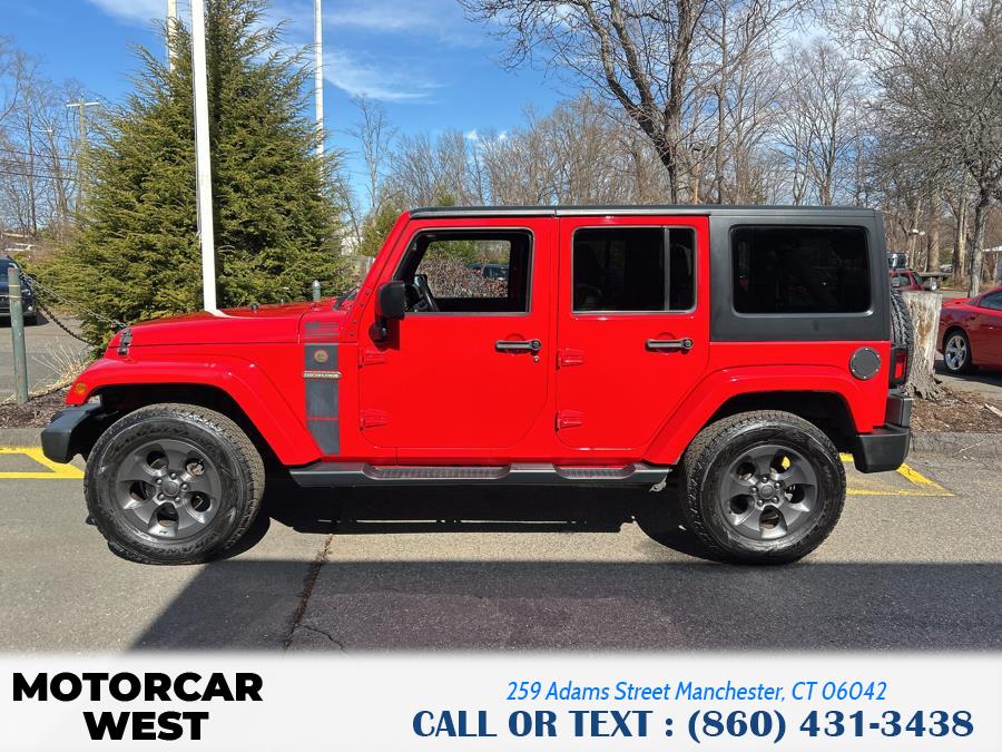 2017 Jeep Wrangler Unlimited Sport 4x4, available for sale in Manchester, Connecticut | Motorcar West. Manchester, Connecticut 2017 Jeep Wrangler Unlimited Sport 4x4, available for sale in Manchester, Connecticut | Motorcar West. Manchester, Connecticut