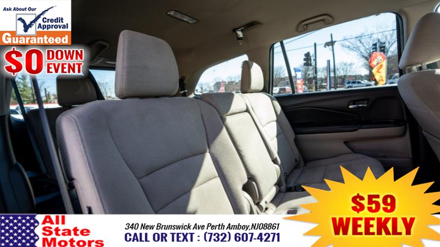 2017 Honda Pilot EX 2WD, available for sale in Perth Amboy, New Jersey | All State Motor Inc. Perth Amboy, New Jersey 2017 Honda Pilot EX 2WD, available for sale in Perth Amboy, New Jersey | All State Motor Inc. Perth Amboy, New Jersey