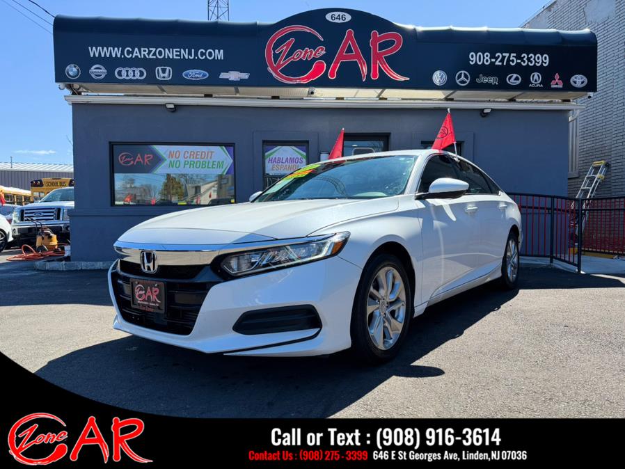 2020 Honda Accord Sedan LX 1.5T CVT, available for sale in Linden, New Jersey | Car Zone. Linden, New Jersey 2020 Honda Accord Sedan LX 1.5T CVT, available for sale in Linden, New Jersey | Car Zone. Linden, New Jersey