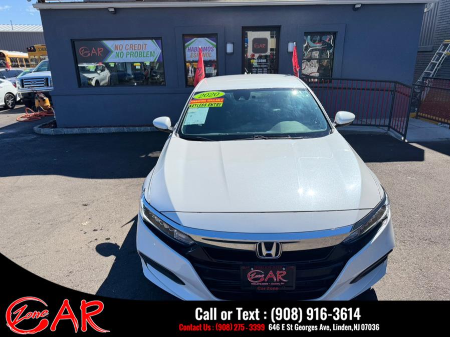 2020 Honda Accord Sedan LX 1.5T CVT, available for sale in Linden, New Jersey | Car Zone. Linden, New Jersey 2020 Honda Accord Sedan LX 1.5T CVT, available for sale in Linden, New Jersey | Car Zone. Linden, New Jersey