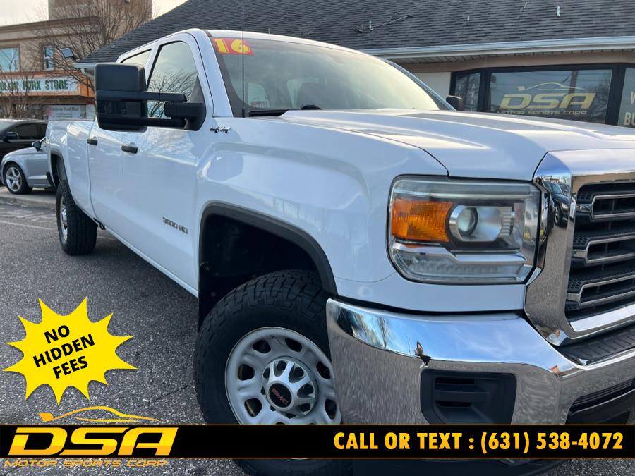2016 GMC Sierra 3500HD 4WD Crew Cab 167.7", available for sale in Commack, New York | DSA Motor Sports Corp. Commack, New York 2016 GMC Sierra 3500HD 4WD Crew Cab 167.7", available for sale in Commack, New York | DSA Motor Sports Corp. Commack, New York