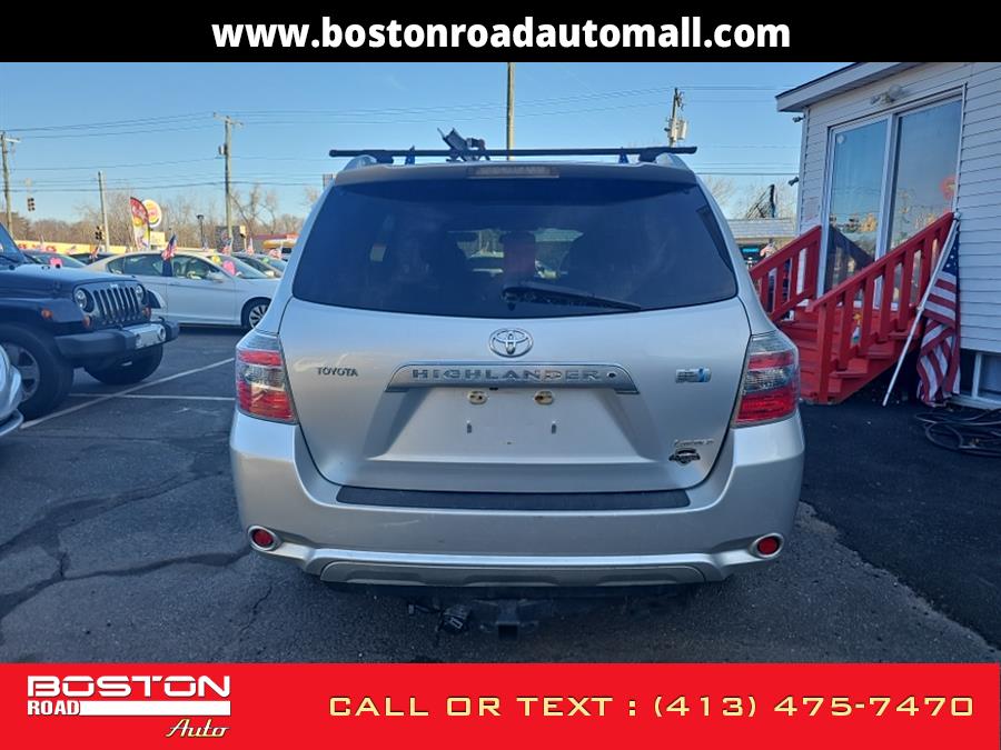 2008 Toyota Highlander Hybrid 4WD 4dr Limited w/3rd Row, available for sale in Springfield, Massachusetts | Boston Road Auto. Springfield, Massachusetts 2008 Toyota Highlander Hybrid 4WD 4dr Limited w/3rd Row, available for sale in Springfield, Massachusetts | Boston Road Auto. Springfield, Massachusetts