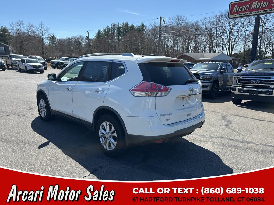 2016 Nissan Rogue AWD 4dr SV, available for sale in Tolland, Connecticut | Arcari Motor Sales. Tolland, Connecticut 2016 Nissan Rogue AWD 4dr SV, available for sale in Tolland, Connecticut | Arcari Motor Sales. Tolland, Connecticut