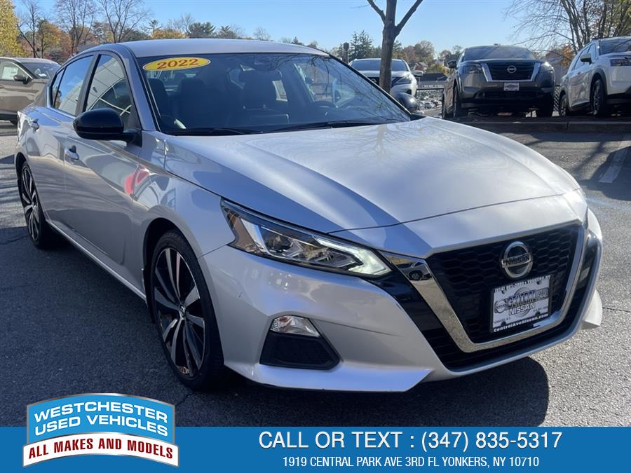 2022 Nissan Altima 2.5 SR, available for sale in Yonkers, New York | Apex Westchester Used Vehicles. Yonkers, New York 2022 Nissan Altima 2.5 SR, available for sale in Yonkers, New York | Apex Westchester Used Vehicles. Yonkers, New York