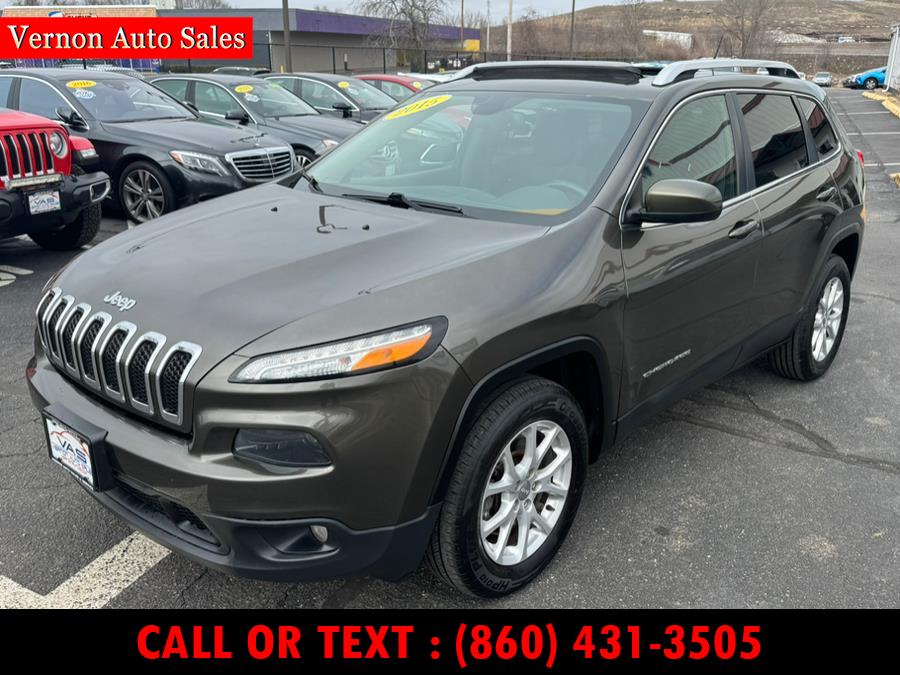 2015 Jeep Cherokee 4WD 4dr Latitude, available for sale in Manchester, Connecticut | Vernon Auto Sale & Service. Manchester, Connecticut 2015 Jeep Cherokee 4WD 4dr Latitude, available for sale in Manchester, Connecticut | Vernon Auto Sale & Service. Manchester, Connecticut
