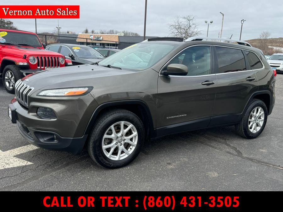2015 Jeep Cherokee 4WD 4dr Latitude, available for sale in Manchester, Connecticut | Vernon Auto Sale & Service. Manchester, Connecticut 2015 Jeep Cherokee 4WD 4dr Latitude, available for sale in Manchester, Connecticut | Vernon Auto Sale & Service. Manchester, Connecticut