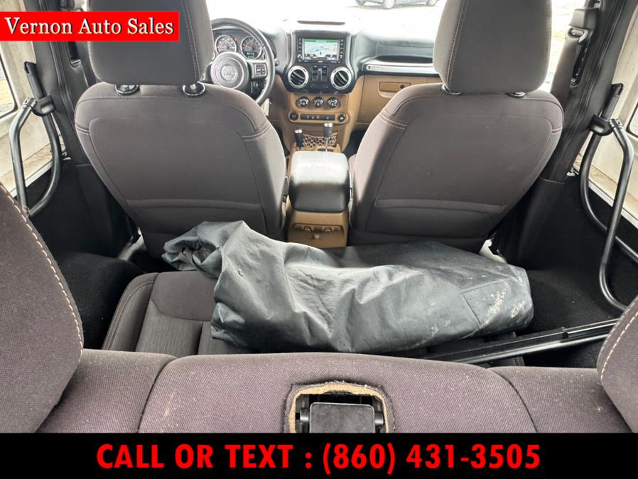 2013 Jeep Wrangler 4WD 2dr Sahara, available for sale in Manchester, Connecticut | Vernon Auto Sale & Service. Manchester, Connecticut 2013 Jeep Wrangler 4WD 2dr Sahara, available for sale in Manchester, Connecticut | Vernon Auto Sale & Service. Manchester, Connecticut