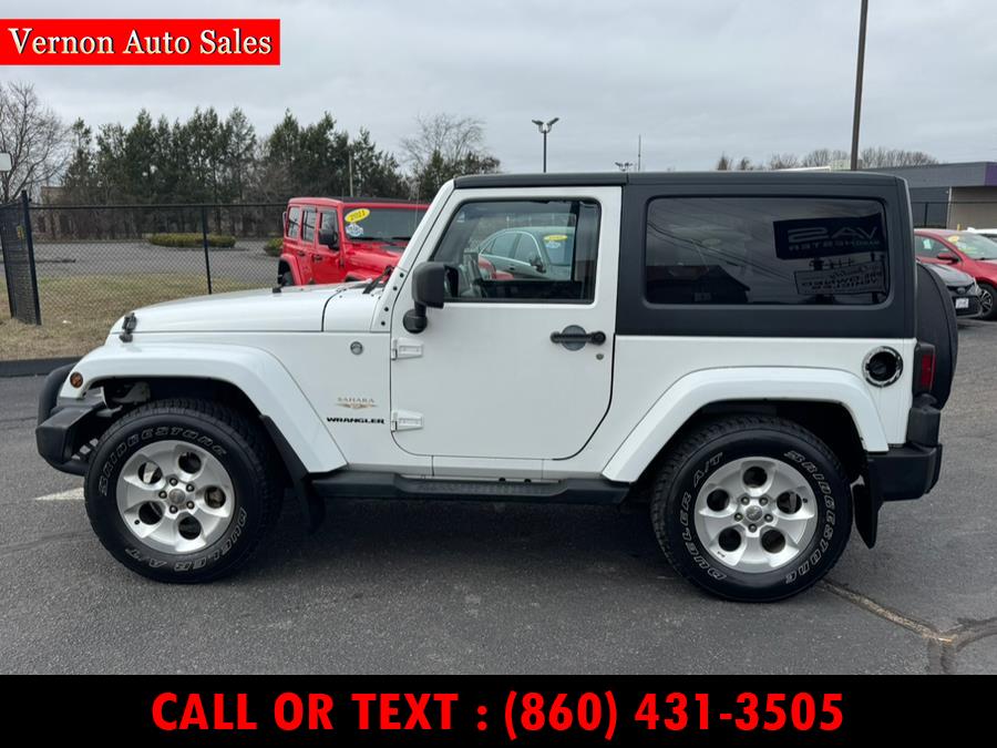 2013 Jeep Wrangler 4WD 2dr Sahara, available for sale in Manchester, Connecticut | Vernon Auto Sale & Service. Manchester, Connecticut 2013 Jeep Wrangler 4WD 2dr Sahara, available for sale in Manchester, Connecticut | Vernon Auto Sale & Service. Manchester, Connecticut