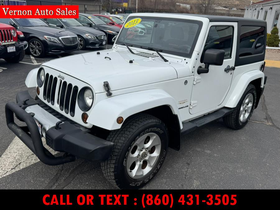2013 Jeep Wrangler 4WD 2dr Sahara, available for sale in Manchester, Connecticut | Vernon Auto Sale & Service. Manchester, Connecticut 2013 Jeep Wrangler 4WD 2dr Sahara, available for sale in Manchester, Connecticut | Vernon Auto Sale & Service. Manchester, Connecticut