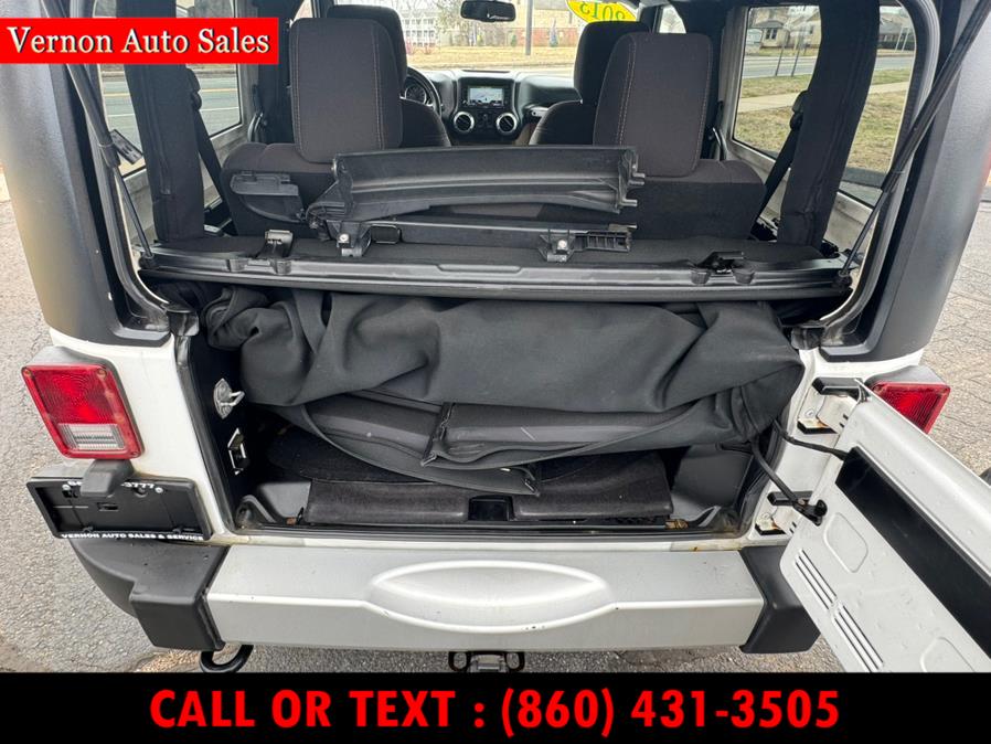 2013 Jeep Wrangler 4WD 2dr Sahara, available for sale in Manchester, Connecticut | Vernon Auto Sale & Service. Manchester, Connecticut 2013 Jeep Wrangler 4WD 2dr Sahara, available for sale in Manchester, Connecticut | Vernon Auto Sale & Service. Manchester, Connecticut