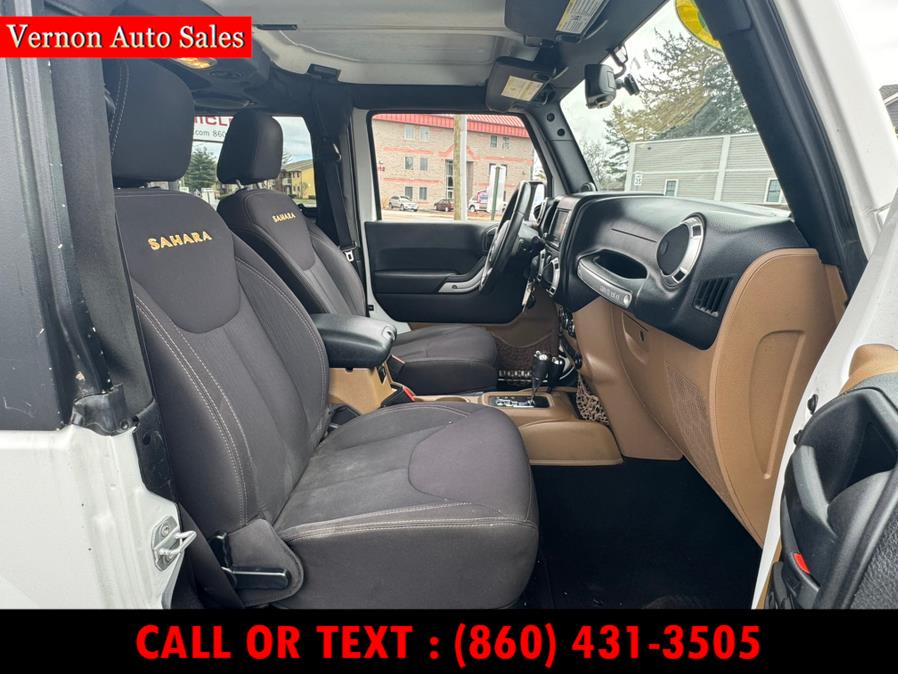 2013 Jeep Wrangler 4WD 2dr Sahara, available for sale in Manchester, Connecticut | Vernon Auto Sale & Service. Manchester, Connecticut 2013 Jeep Wrangler 4WD 2dr Sahara, available for sale in Manchester, Connecticut | Vernon Auto Sale & Service. Manchester, Connecticut