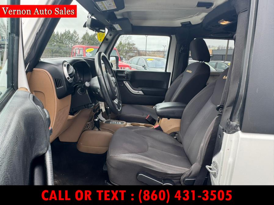 2013 Jeep Wrangler 4WD 2dr Sahara, available for sale in Manchester, Connecticut | Vernon Auto Sale & Service. Manchester, Connecticut 2013 Jeep Wrangler 4WD 2dr Sahara, available for sale in Manchester, Connecticut | Vernon Auto Sale & Service. Manchester, Connecticut