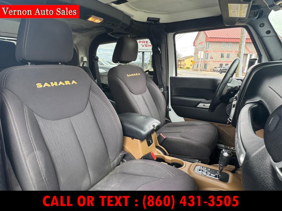 2013 Jeep Wrangler 4WD 2dr Sahara, available for sale in Manchester, Connecticut | Vernon Auto Sale & Service. Manchester, Connecticut 2013 Jeep Wrangler 4WD 2dr Sahara, available for sale in Manchester, Connecticut | Vernon Auto Sale & Service. Manchester, Connecticut
