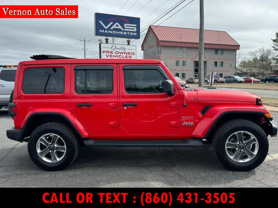 2021 Jeep Wrangler Unlimited Sahara 4x4, available for sale in Manchester, Connecticut | Vernon Auto Sale & Service. Manchester, Connecticut 2021 Jeep Wrangler Unlimited Sahara 4x4, available for sale in Manchester, Connecticut | Vernon Auto Sale & Service. Manchester, Connecticut