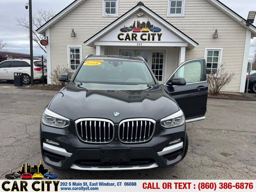 2018 BMW X3 xDrive30i Sports Activity Vehicle, available for sale in East Windsor, Connecticut | Car City LLC. East Windsor, Connecticut 2018 BMW X3 xDrive30i Sports Activity Vehicle, available for sale in East Windsor, Connecticut | Car City LLC. East Windsor, Connecticut