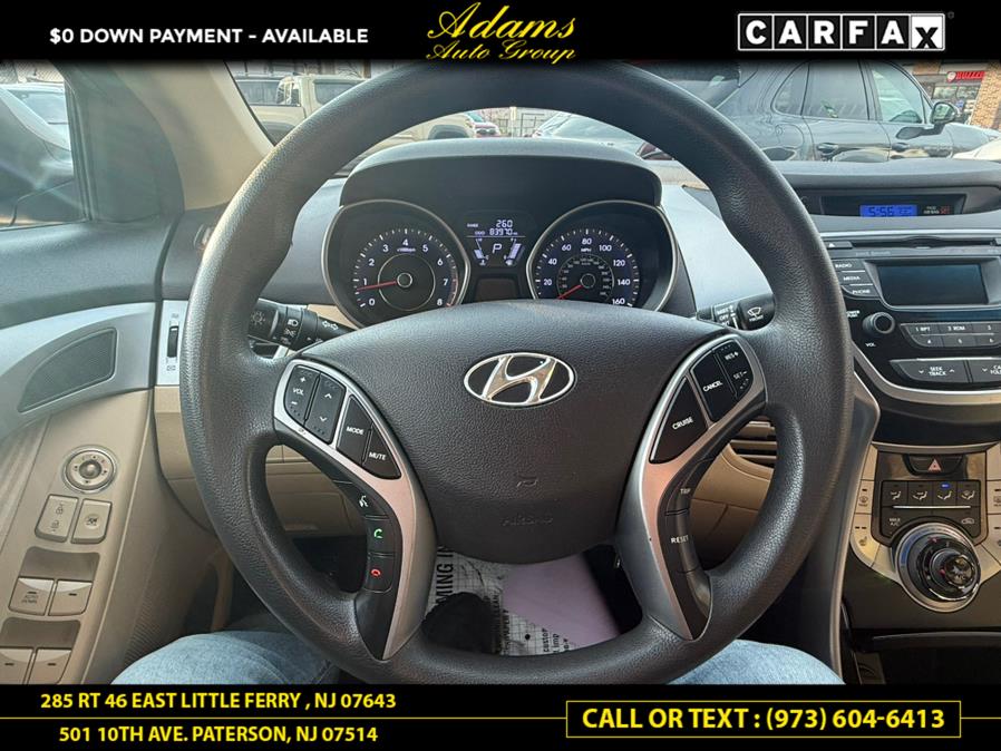 2013 Hyundai Elantra 4dr Sdn Auto GLS PZEV (Alabama Plant), available for sale in Paterson, New Jersey | Adams Auto Group. Paterson, New Jersey 2013 Hyundai Elantra 4dr Sdn Auto GLS PZEV (Alabama Plant), available for sale in Paterson, New Jersey | Adams Auto Group. Paterson, New Jersey