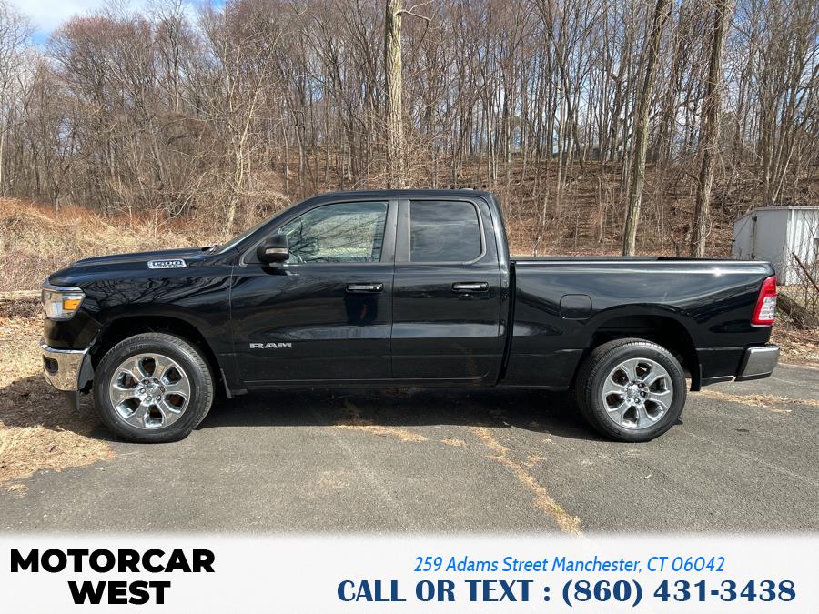2020 Ram 1500 Big Horn 4x4 Quad Cab 6''4" Box, available for sale in Manchester, Connecticut | Motorcar West. Manchester, Connecticut 2020 Ram 1500 Big Horn 4x4 Quad Cab 6''4" Box, available for sale in Manchester, Connecticut | Motorcar West. Manchester, Connecticut