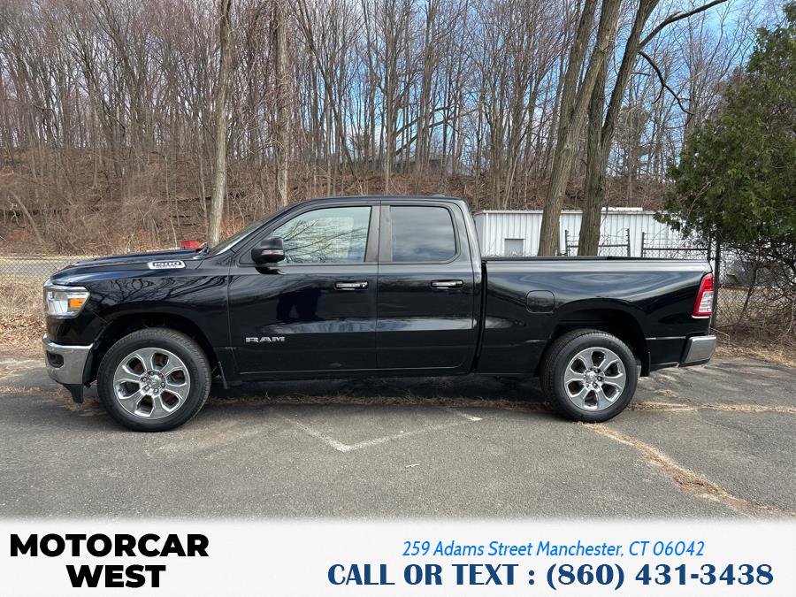 2020 Ram 1500 Big Horn 4x4 Quad Cab 6''4" Box, available for sale in Manchester, Connecticut | Motorcar West. Manchester, Connecticut 2020 Ram 1500 Big Horn 4x4 Quad Cab 6''4" Box, available for sale in Manchester, Connecticut | Motorcar West. Manchester, Connecticut