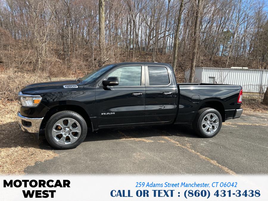 2020 Ram 1500 Big Horn 4x4 Quad Cab 6''4" Box, available for sale in Manchester, Connecticut | Motorcar West. Manchester, Connecticut 2020 Ram 1500 Big Horn 4x4 Quad Cab 6''4" Box, available for sale in Manchester, Connecticut | Motorcar West. Manchester, Connecticut