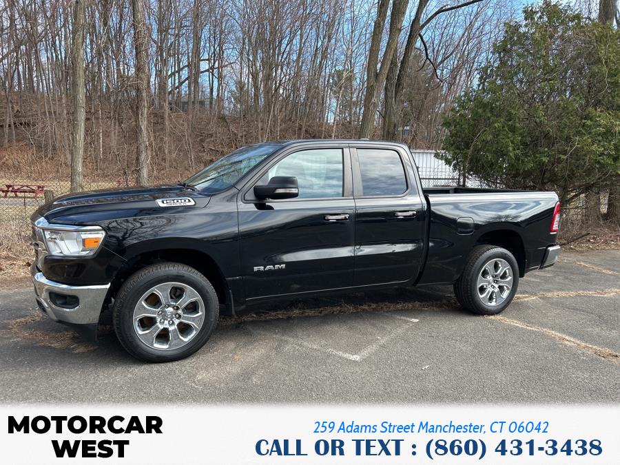 2020 Ram 1500 Big Horn 4x4 Quad Cab 6''4" Box, available for sale in Manchester, Connecticut | Motorcar West. Manchester, Connecticut 2020 Ram 1500 Big Horn 4x4 Quad Cab 6''4" Box, available for sale in Manchester, Connecticut | Motorcar West. Manchester, Connecticut