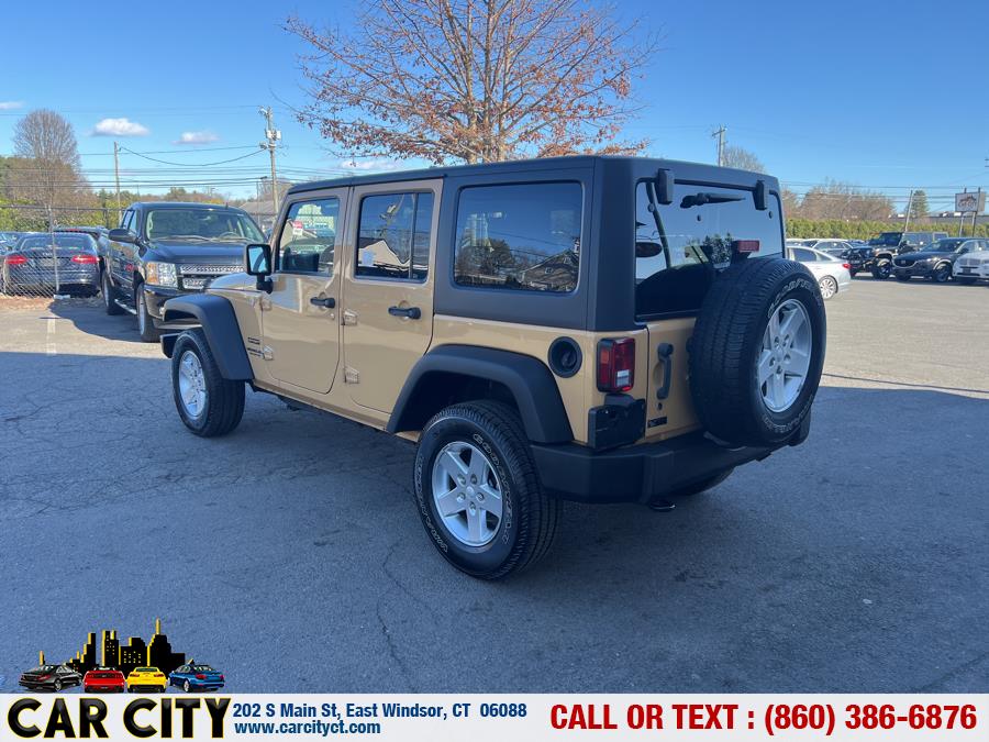 2014 Jeep Wrangler Unlimited 4WD 4dr Sport, available for sale in East Windsor, Connecticut | Car City LLC. East Windsor, Connecticut 2014 Jeep Wrangler Unlimited 4WD 4dr Sport, available for sale in East Windsor, Connecticut | Car City LLC. East Windsor, Connecticut
