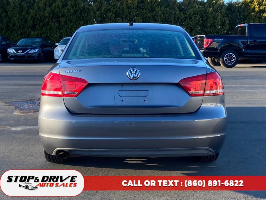 2013 Volkswagen Passat 4dr Sdn 2.5L Auto S PZEV, available for sale in East Windsor, Connecticut | Stop & Drive Auto Sales. East Windsor, Connecticut 2013 Volkswagen Passat 4dr Sdn 2.5L Auto S PZEV, available for sale in East Windsor, Connecticut | Stop & Drive Auto Sales. East Windsor, Connecticut