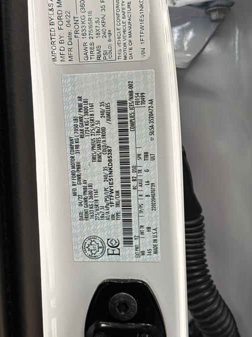 2022 Ford F-150 LARIAT 4WD SuperCrew 5.5'' Box, available for sale in Massapequa Park, New York | Power Motors East. Massapequa Park, New York 2022 Ford F-150 LARIAT 4WD SuperCrew 5.5'' Box, available for sale in Massapequa Park, New York | Power Motors East. Massapequa Park, New York
