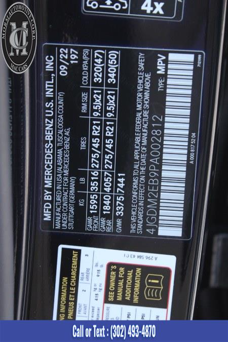 2023 Mercedes-Benz EQS EQS 450 4MATIC SUV, available for sale in New Castle, Delaware | Morsi Automotive Corporation. New Castle, Delaware 2023 Mercedes-Benz EQS EQS 450 4MATIC SUV, available for sale in New Castle, Delaware | Morsi Automotive Corporation. New Castle, Delaware