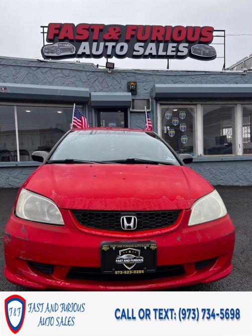2004 Honda Civic Value Coupe 2D, available for sale in Newark, New Jersey | Fast and Furious Auto Sales. Newark, New Jersey 2004 Honda Civic Value Coupe 2D, available for sale in Newark, New Jersey | Fast and Furious Auto Sales. Newark, New Jersey