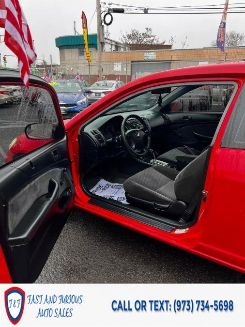 2004 Honda Civic Value Coupe 2D, available for sale in Newark, New Jersey | Fast and Furious Auto Sales. Newark, New Jersey 2004 Honda Civic Value Coupe 2D, available for sale in Newark, New Jersey | Fast and Furious Auto Sales. Newark, New Jersey