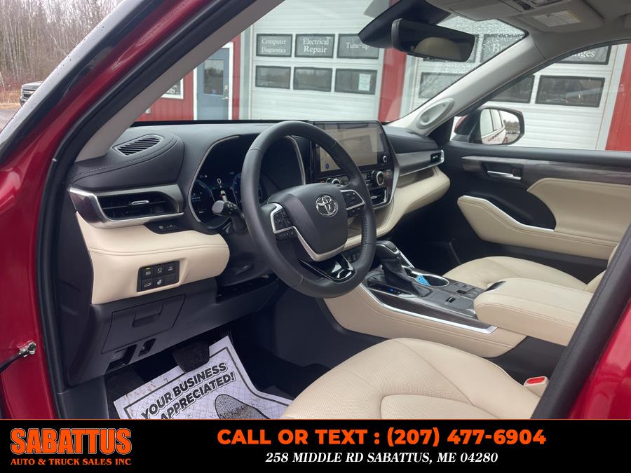 2023 Toyota Highlander Hybrid Limited AWD (Natl), available for sale in Sabattus, Maine | Sabattus Auto and Truck Sales Inc. Sabattus, Maine 2023 Toyota Highlander Hybrid Limited AWD (Natl), available for sale in Sabattus, Maine | Sabattus Auto and Truck Sales Inc. Sabattus, Maine