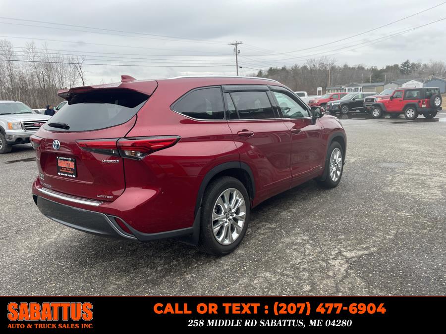 2023 Toyota Highlander Hybrid Limited AWD (Natl), available for sale in Sabattus, Maine | Sabattus Auto and Truck Sales Inc. Sabattus, Maine 2023 Toyota Highlander Hybrid Limited AWD (Natl), available for sale in Sabattus, Maine | Sabattus Auto and Truck Sales Inc. Sabattus, Maine