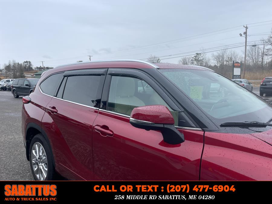 2023 Toyota Highlander Hybrid Limited AWD (Natl), available for sale in Sabattus, Maine | Sabattus Auto and Truck Sales Inc. Sabattus, Maine 2023 Toyota Highlander Hybrid Limited AWD (Natl), available for sale in Sabattus, Maine | Sabattus Auto and Truck Sales Inc. Sabattus, Maine