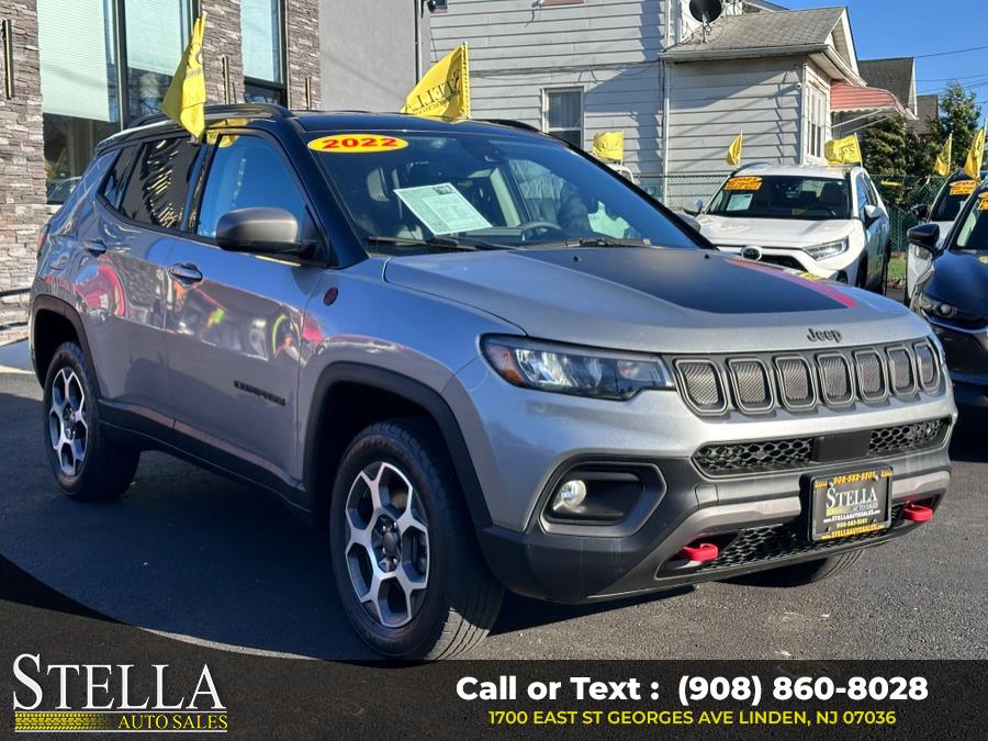 2022 Jeep Compass Trailhawk 4x4, available for sale in Linden, New Jersey | Stella Auto Sales. Linden, New Jersey 2022 Jeep Compass Trailhawk 4x4, available for sale in Linden, New Jersey | Stella Auto Sales. Linden, New Jersey