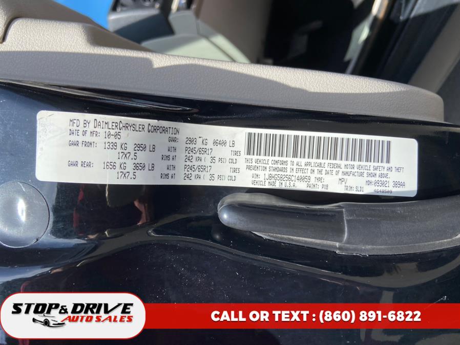 2006 Jeep Commander 4dr Limited 4WD, available for sale in East Windsor, Connecticut | Stop & Drive Auto Sales. East Windsor, Connecticut 2006 Jeep Commander 4dr Limited 4WD, available for sale in East Windsor, Connecticut | Stop & Drive Auto Sales. East Windsor, Connecticut