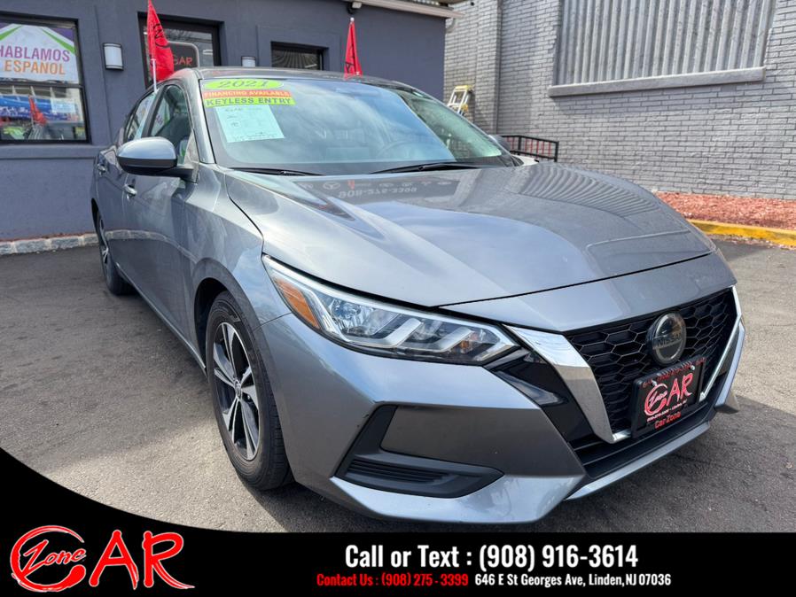 2021 Nissan Sentra SV CVT, available for sale in Linden, New Jersey | Car Zone. Linden, New Jersey 2021 Nissan Sentra SV CVT, available for sale in Linden, New Jersey | Car Zone. Linden, New Jersey