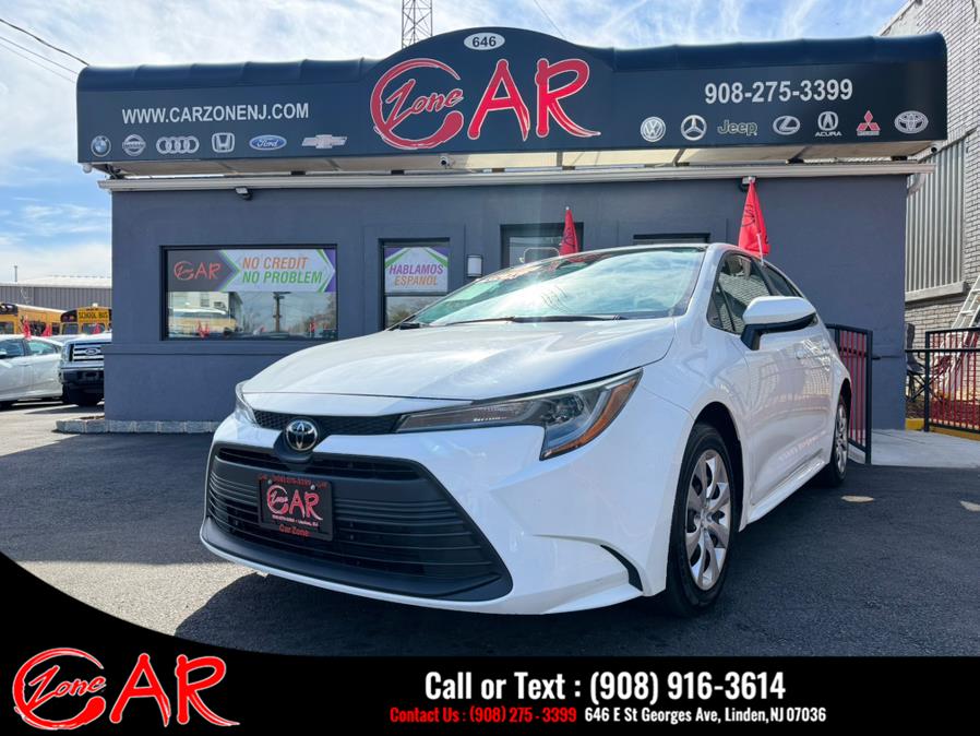 2023 Toyota Corolla LE CVT (Natl), available for sale in Linden, New Jersey | Car Zone. Linden, New Jersey 2023 Toyota Corolla LE CVT (Natl), available for sale in Linden, New Jersey | Car Zone. Linden, New Jersey