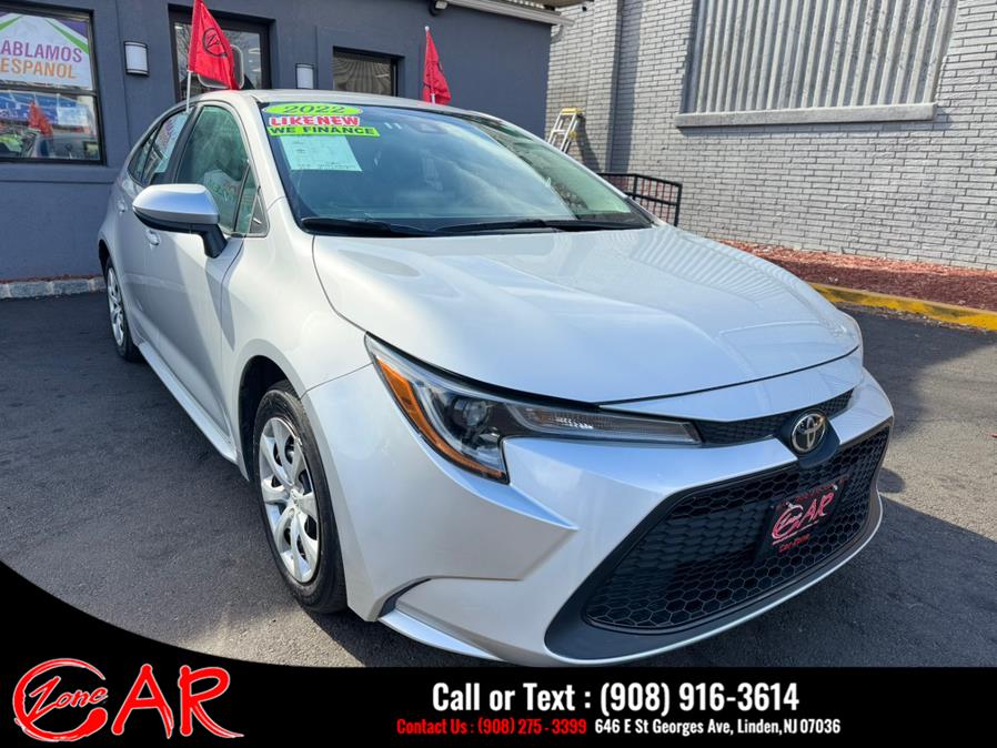 2022 Toyota Corolla LE CVT (Natl), available for sale in Linden, New Jersey | Car Zone. Linden, New Jersey 2022 Toyota Corolla LE CVT (Natl), available for sale in Linden, New Jersey | Car Zone. Linden, New Jersey