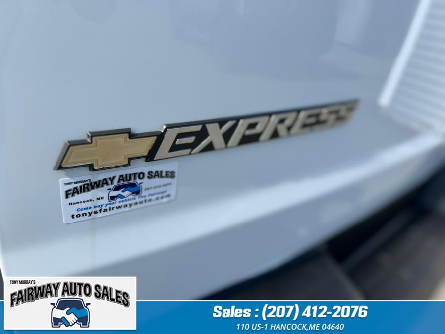 2022 Chevrolet Express Cargo Van RWD 2500 135", available for sale in Hancock, Maine | Fairway Auto Sales. Hancock, Maine 2022 Chevrolet Express Cargo Van RWD 2500 135", available for sale in Hancock, Maine | Fairway Auto Sales. Hancock, Maine