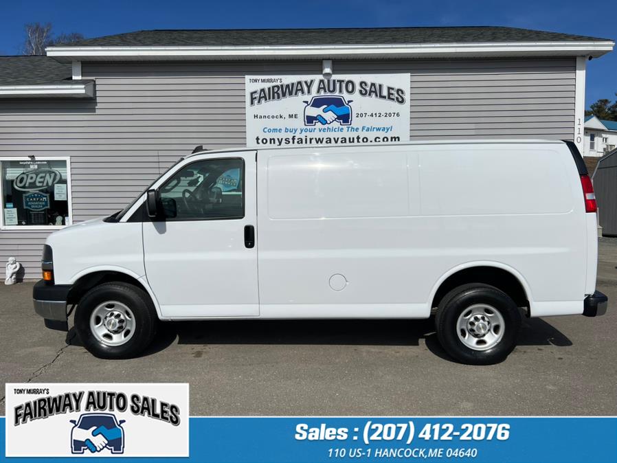 2022 Chevrolet Express Cargo Van RWD 2500 135", available for sale in Hancock, Maine | Fairway Auto Sales. Hancock, Maine 2022 Chevrolet Express Cargo Van RWD 2500 135", available for sale in Hancock, Maine | Fairway Auto Sales. Hancock, Maine