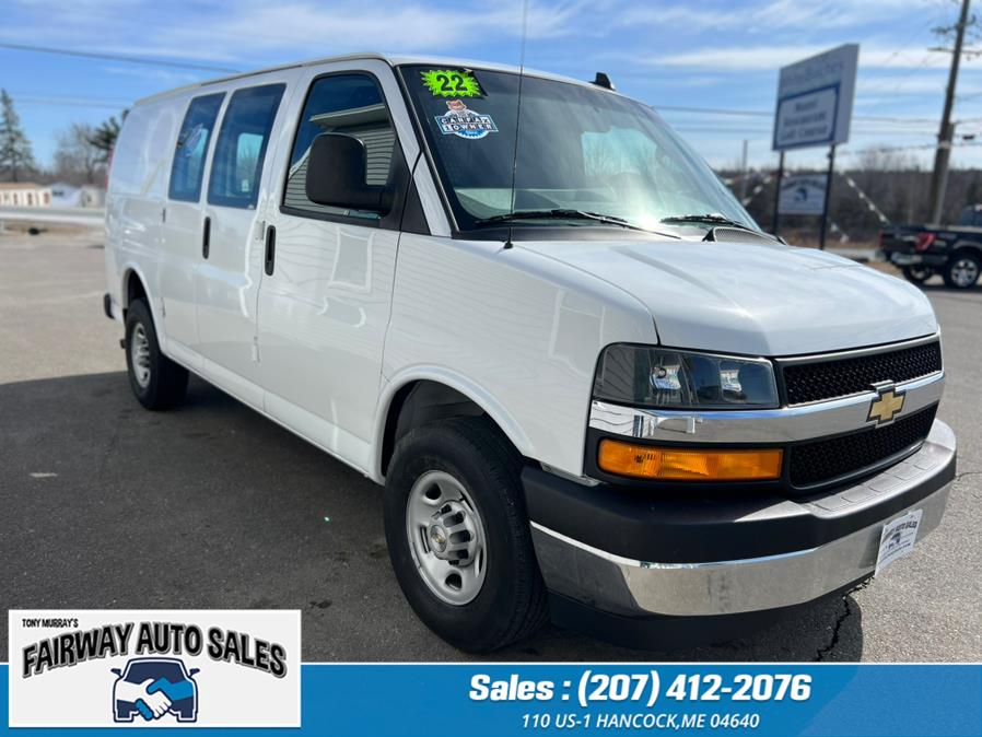 2022 Chevrolet Express Cargo Van RWD 2500 135", available for sale in Hancock, Maine | Fairway Auto Sales. Hancock, Maine 2022 Chevrolet Express Cargo Van RWD 2500 135", available for sale in Hancock, Maine | Fairway Auto Sales. Hancock, Maine